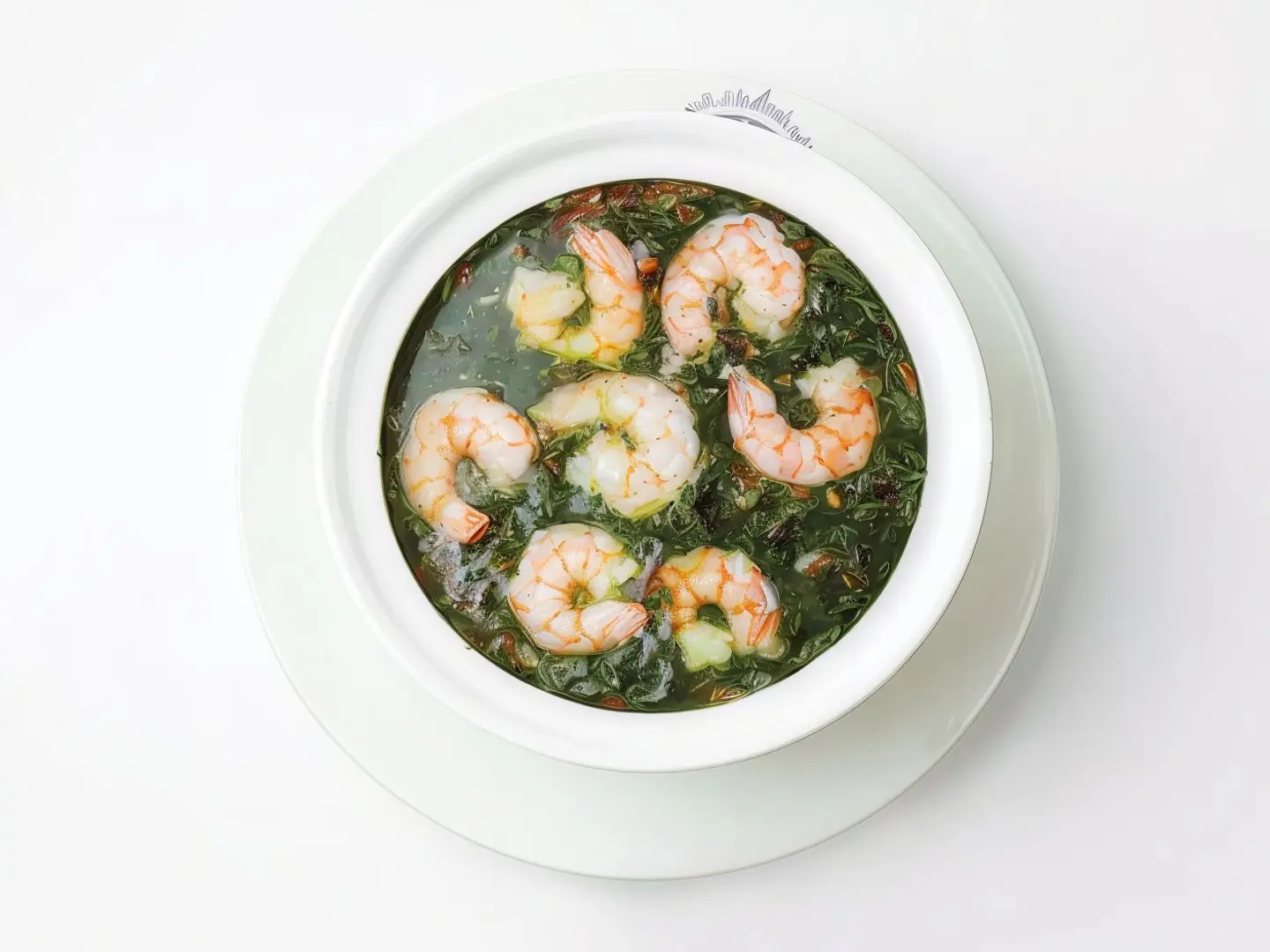 Mulukhiyah With Shrimp