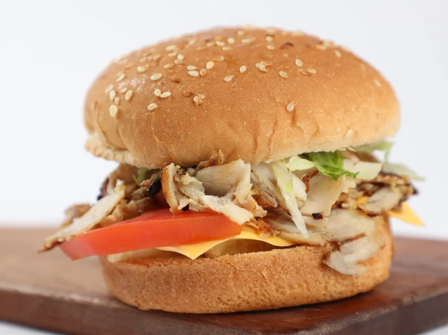 Shawarma Burger With Cheese