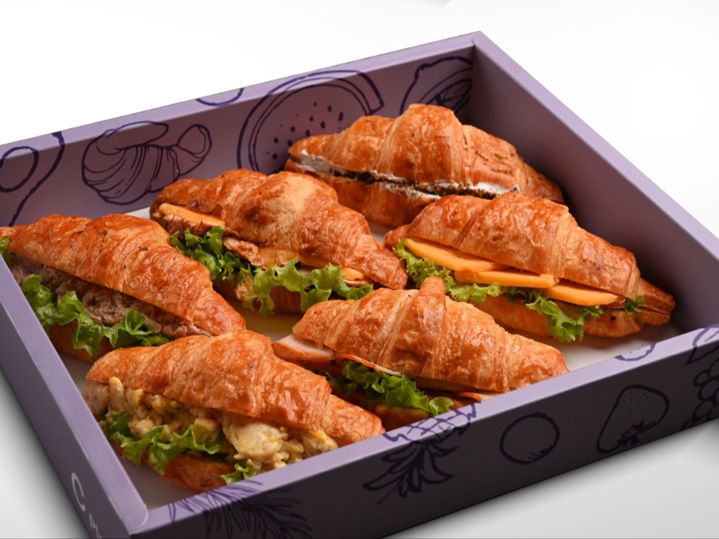 ‏Medium Croissant Platter