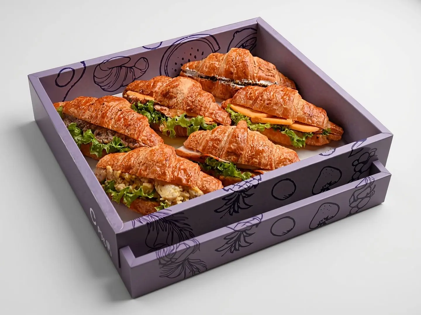 ‏Medium Croissant Platter