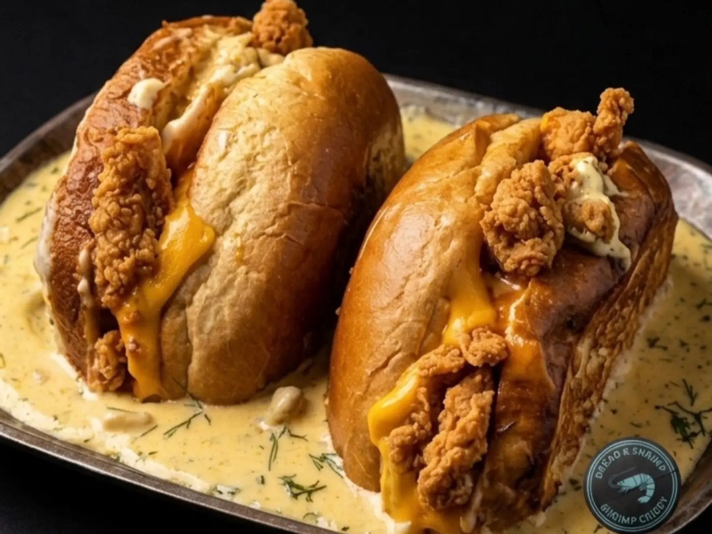 Burger Chicken Alfredo