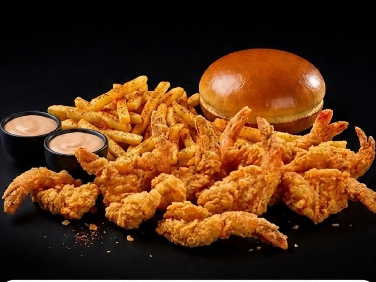 Economical Shrimp Meal