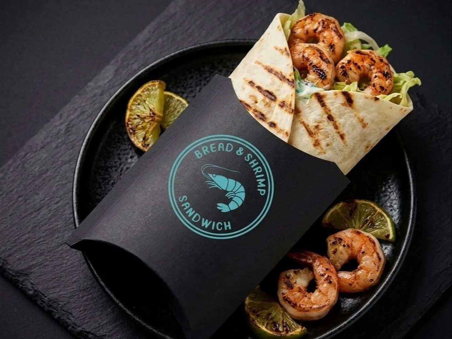 Medium Grilled Premium Shrimp Roll