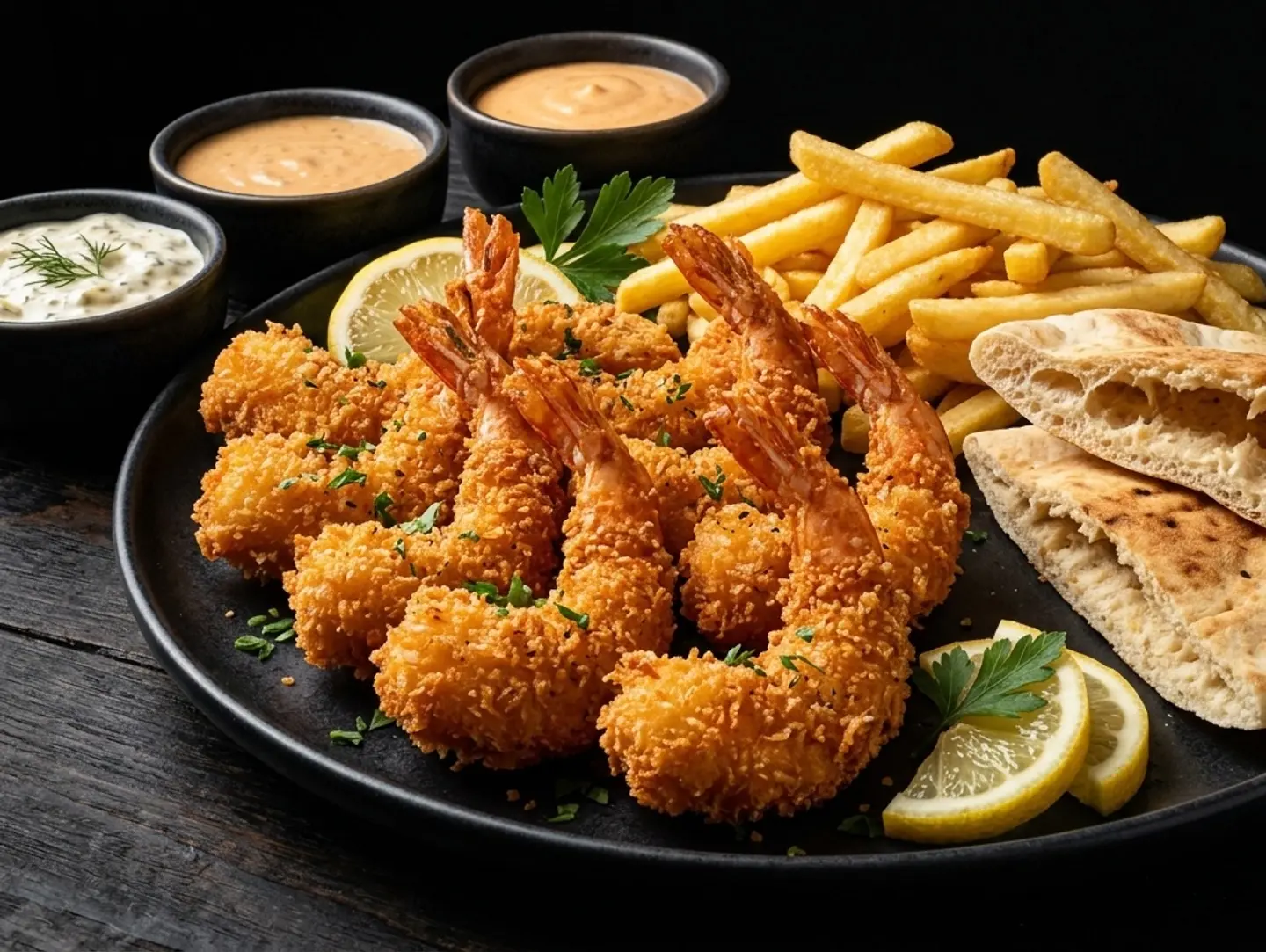 Crispy Shrimp Dish Fried