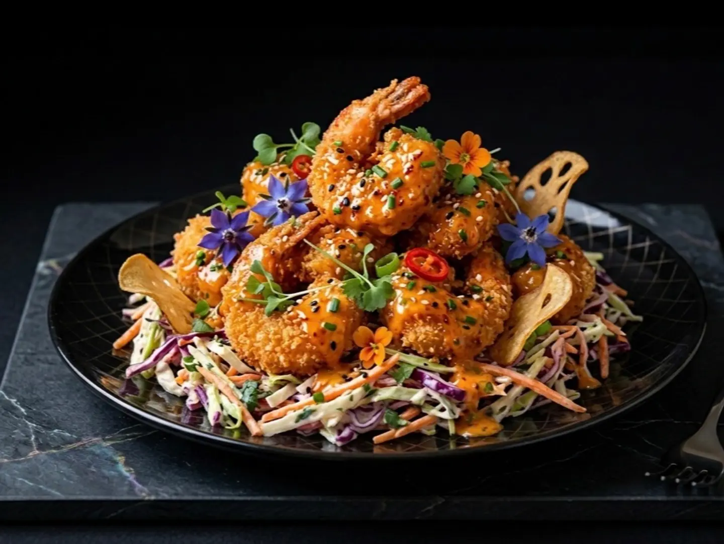 Demented Shrimp Crispy