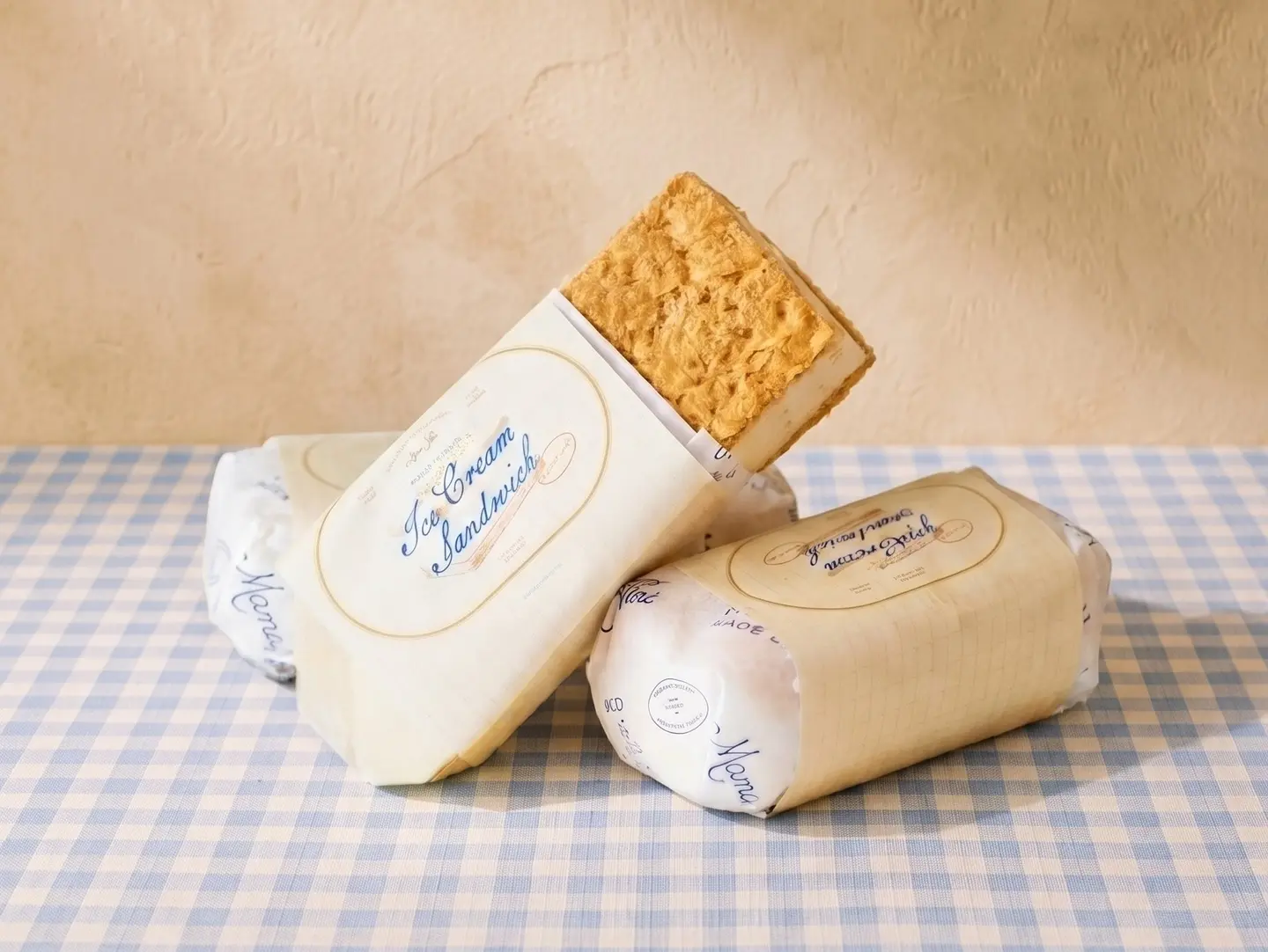 Ice Cream Mille Feuille Sandwich
