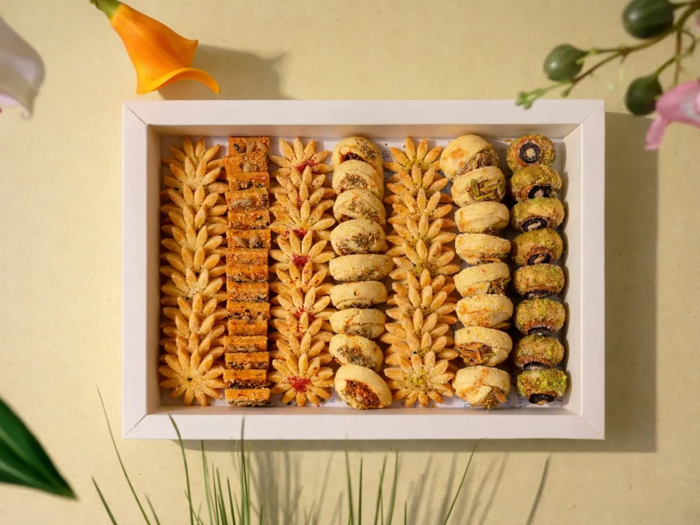 بوكس بسكويت مالح مشكل