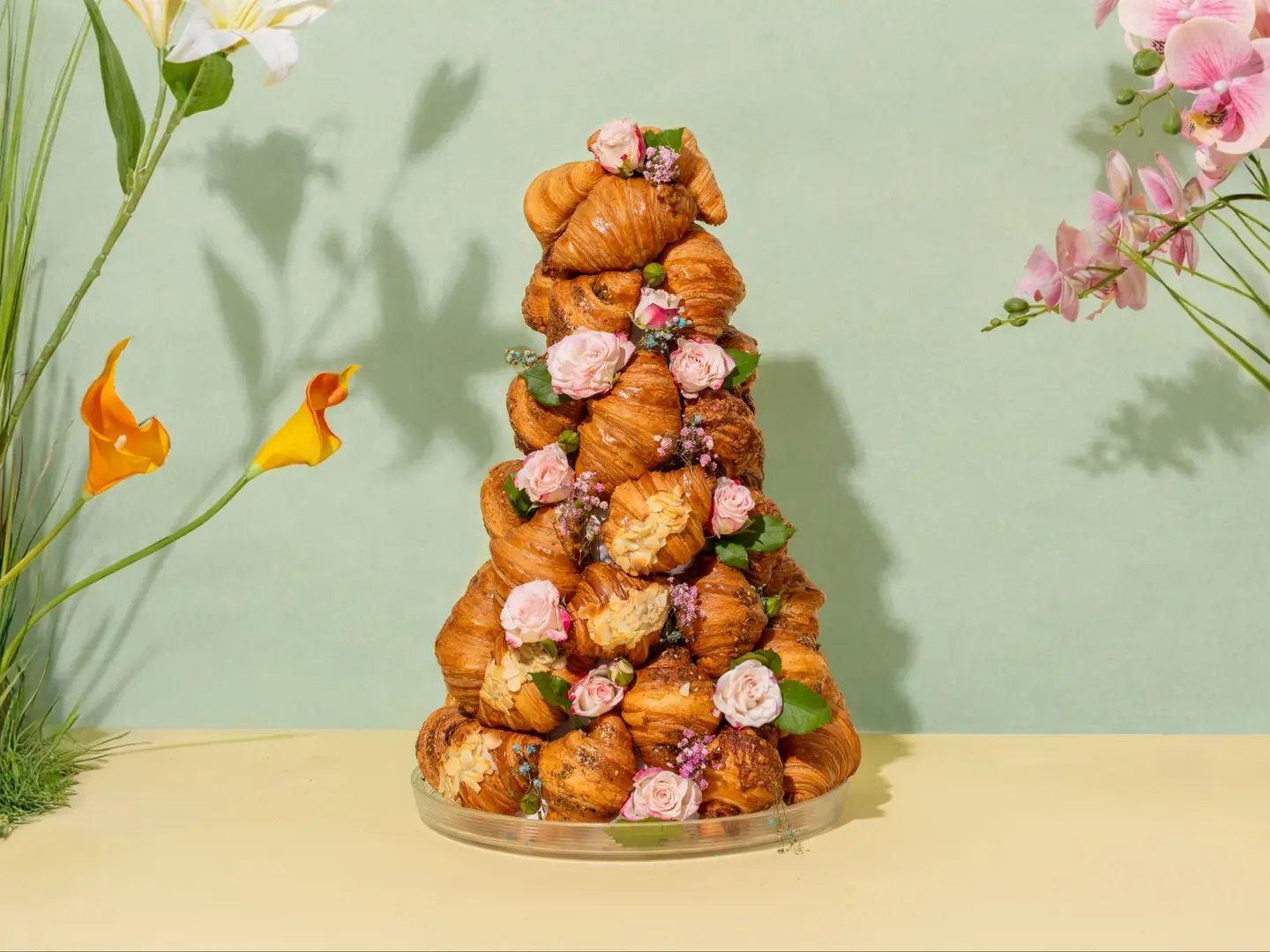 برج الزهور و الكرواسون