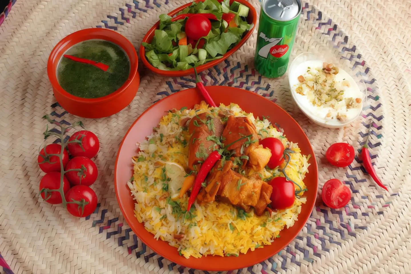 وجبة عمل لحم