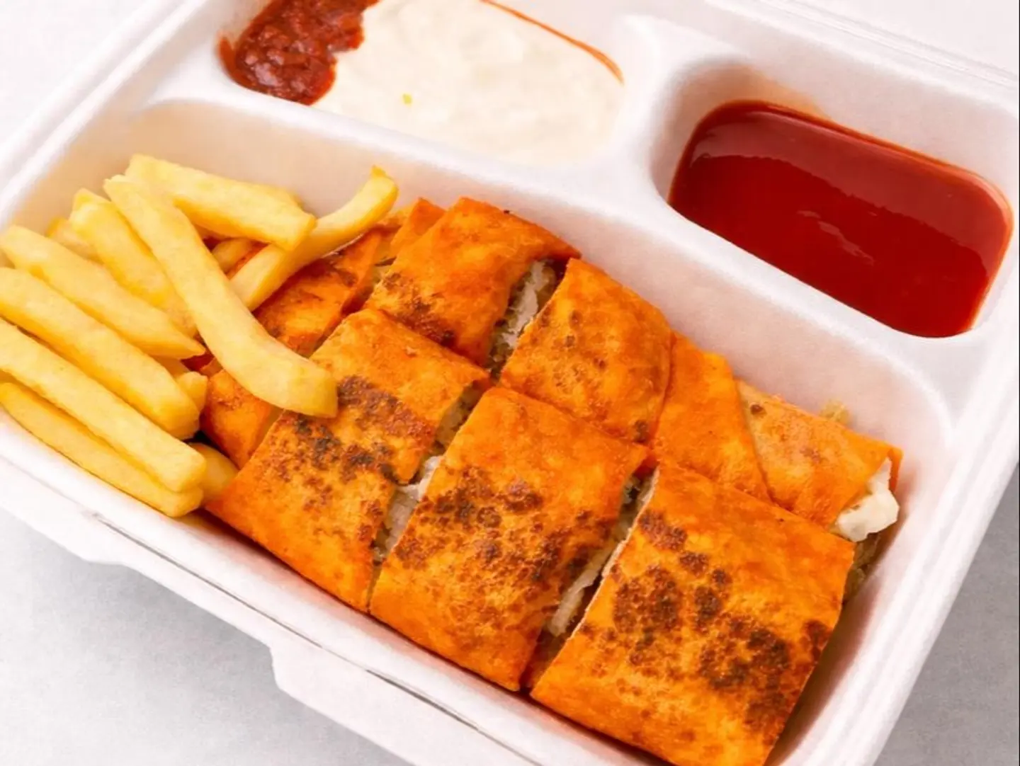 Arabic Chicken Shawarrma   Red Bread
