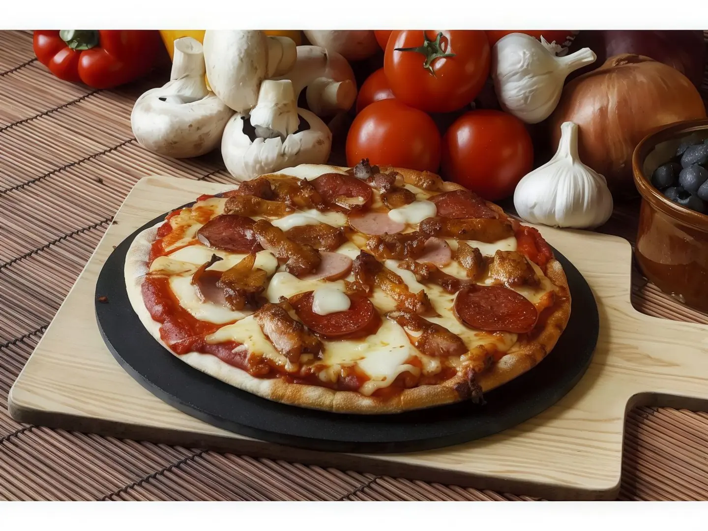 Meat Pizza - Small