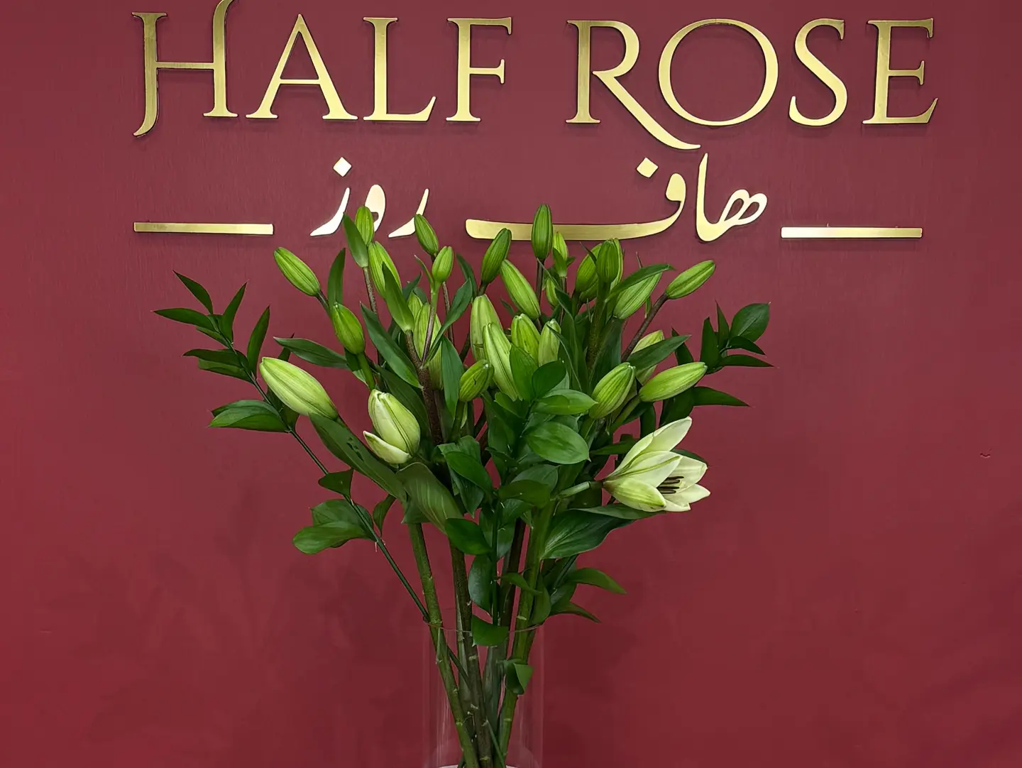 فازة ليليوم أبيض