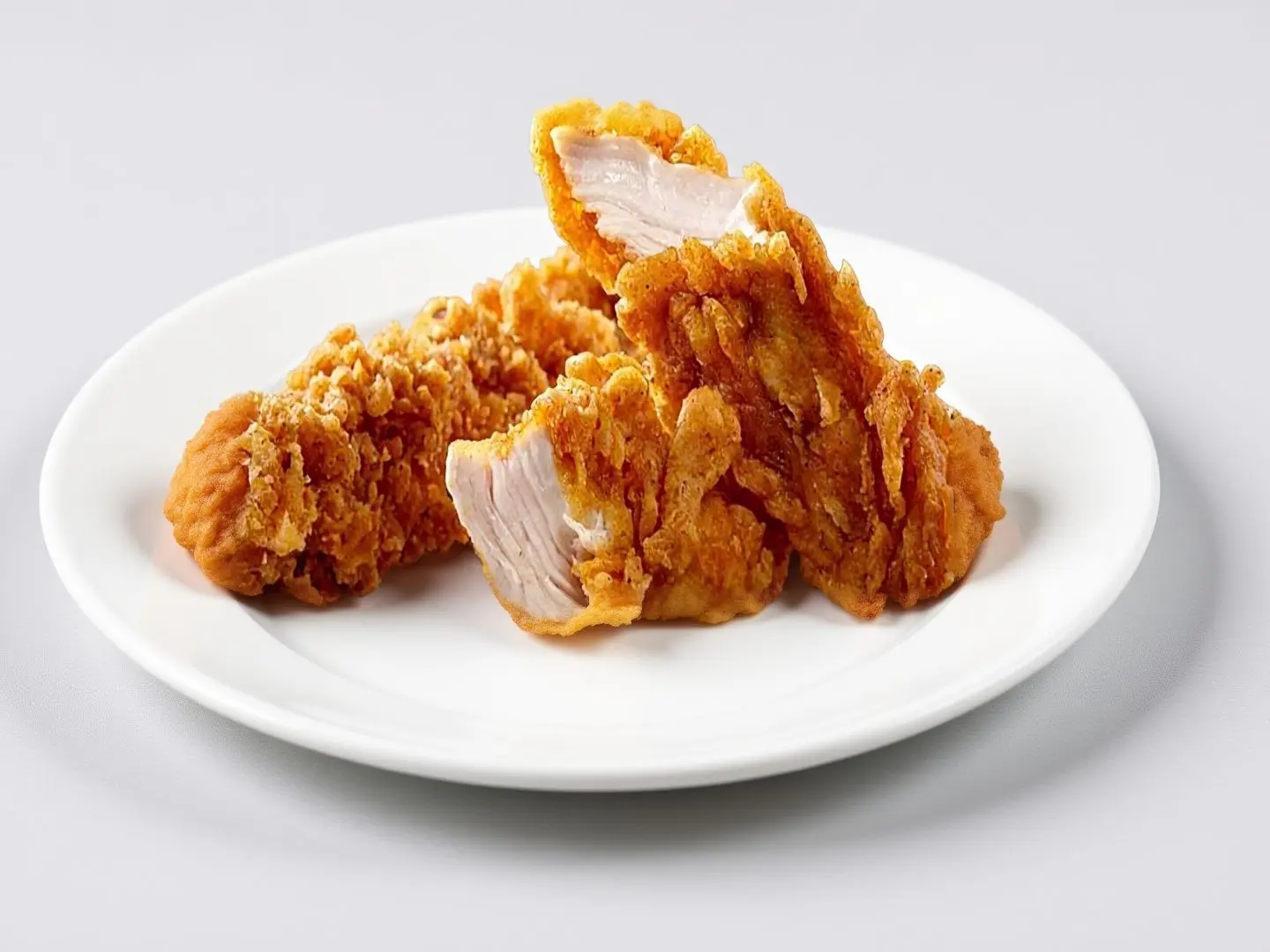 شرائح دجاج ثلاث قطع