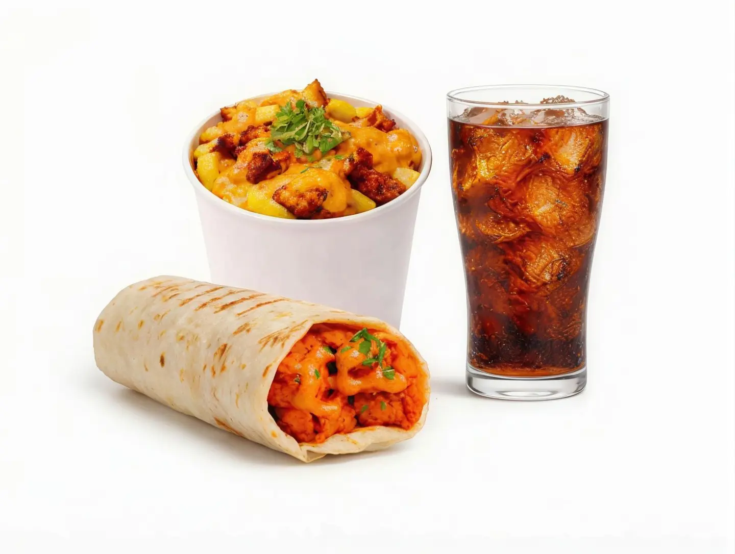 وجبة تيكا بطاطس