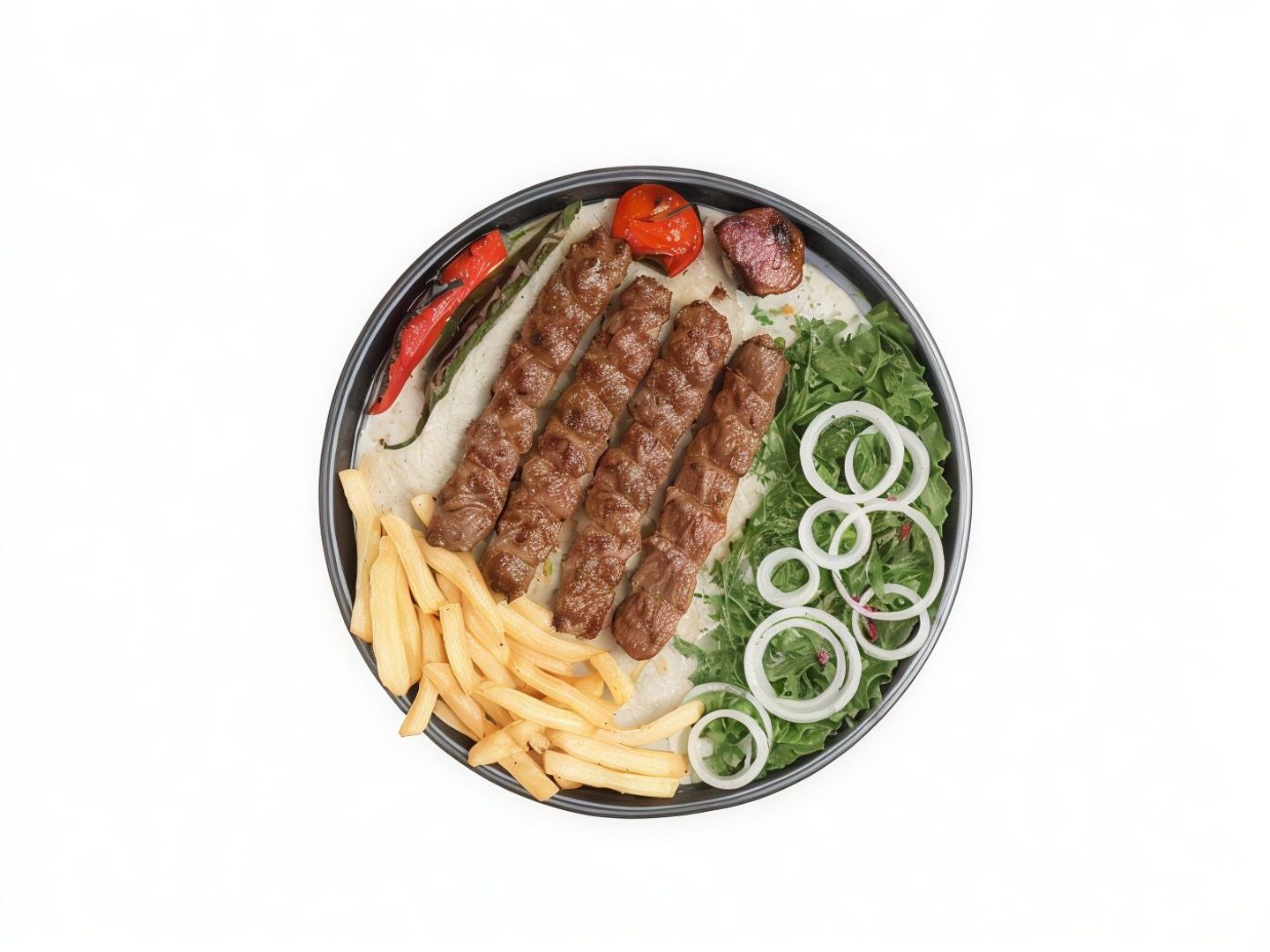 صحن كباب مشكل