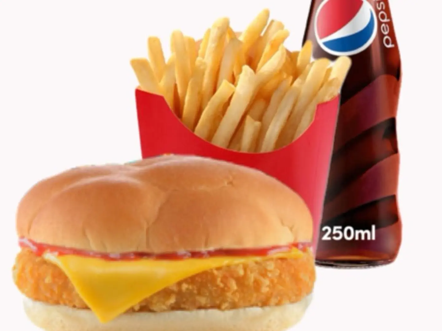 وجبة برجر دجاج اقتصادية