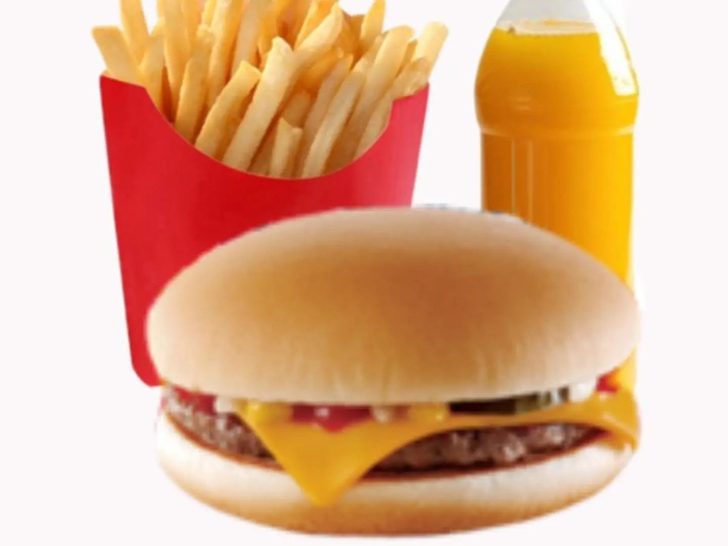 وجبة برجر لحم للأطفال