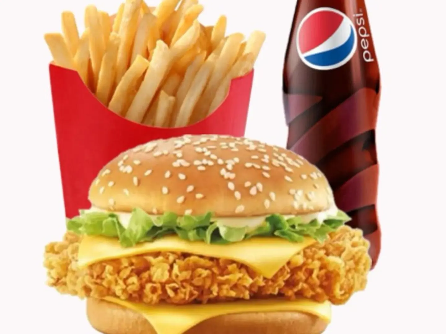 وجبة زنجر برجر سبايسي