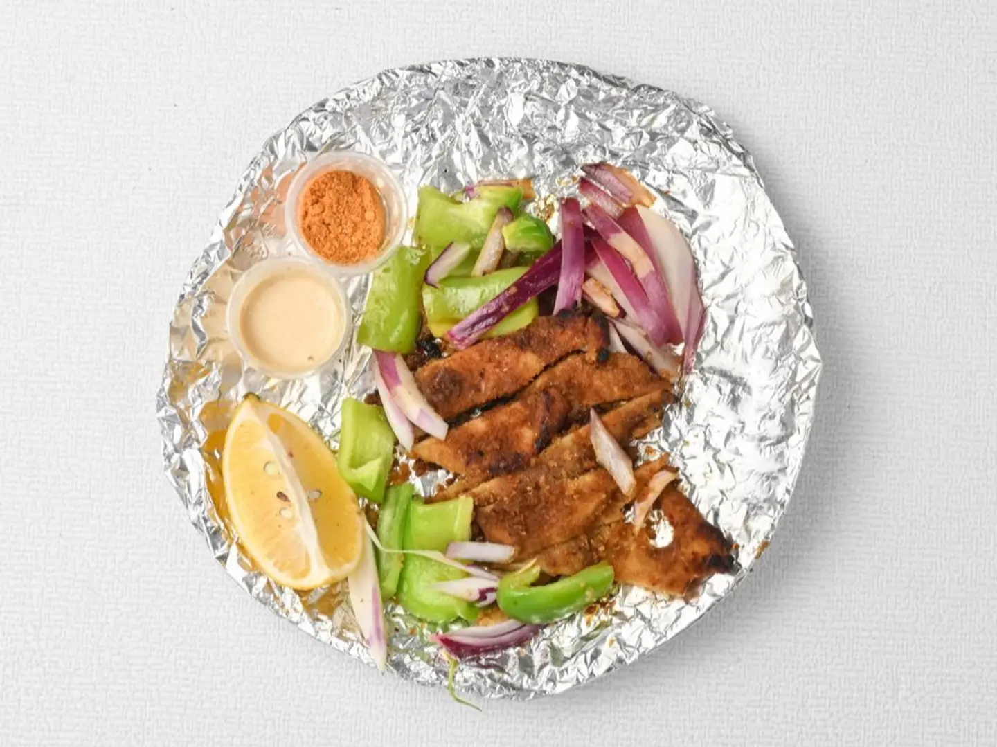 Burned Chicken With Butter Spices