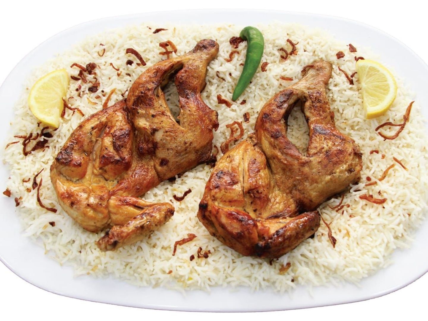 نصف حبه دجاج مظبى