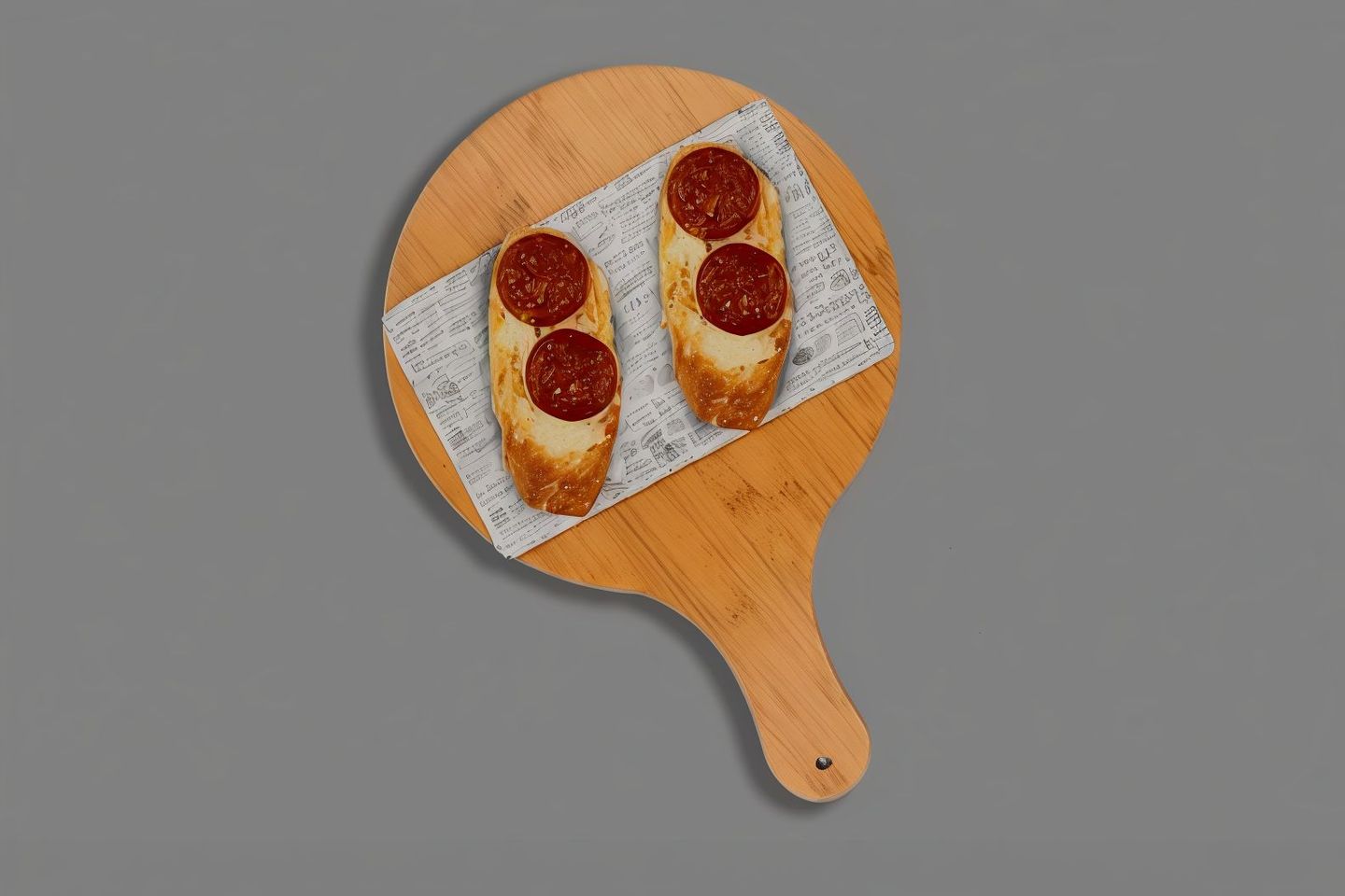 Garlic Bread With Pepperoni