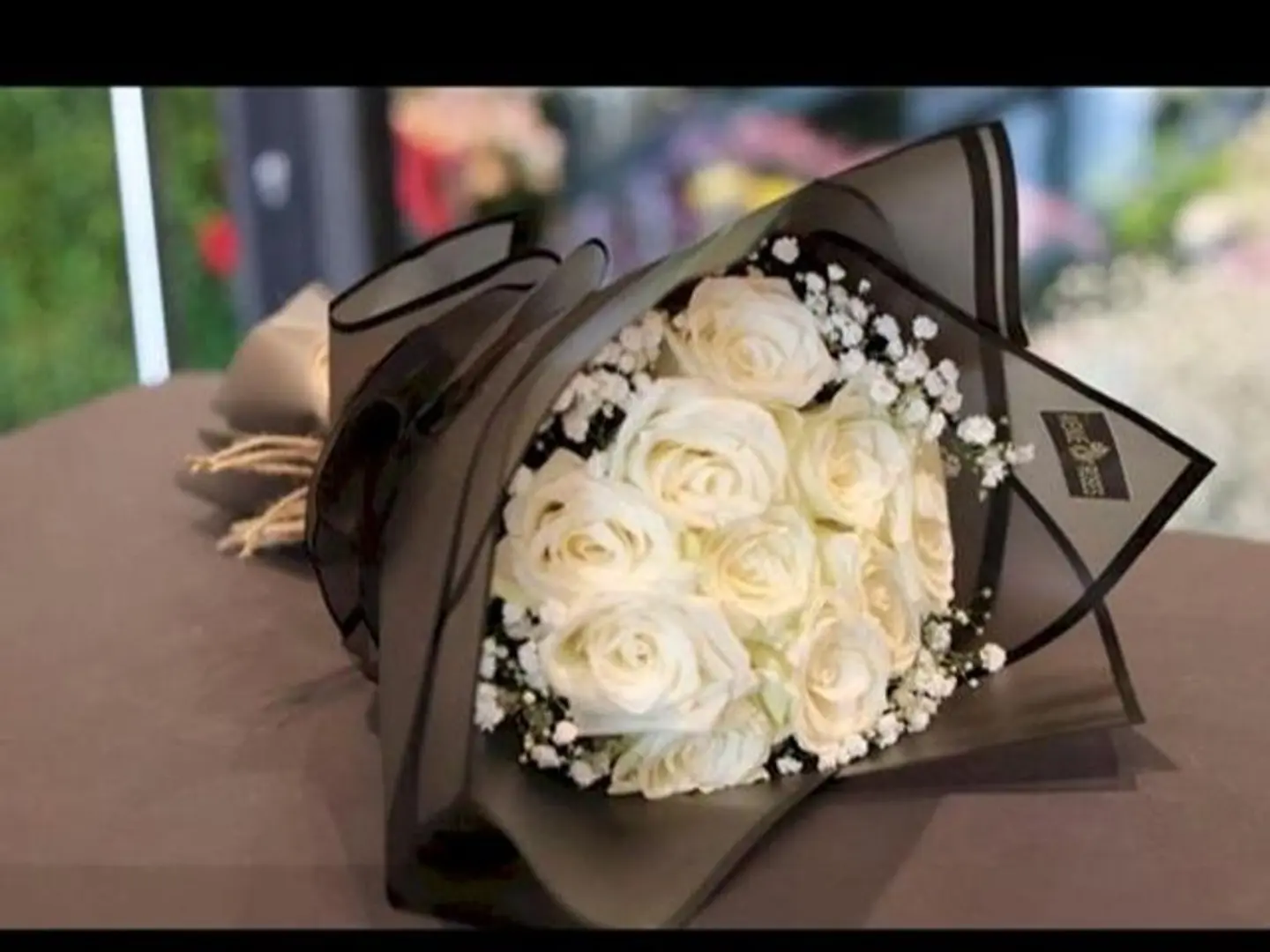 باقة الجوري الابيض