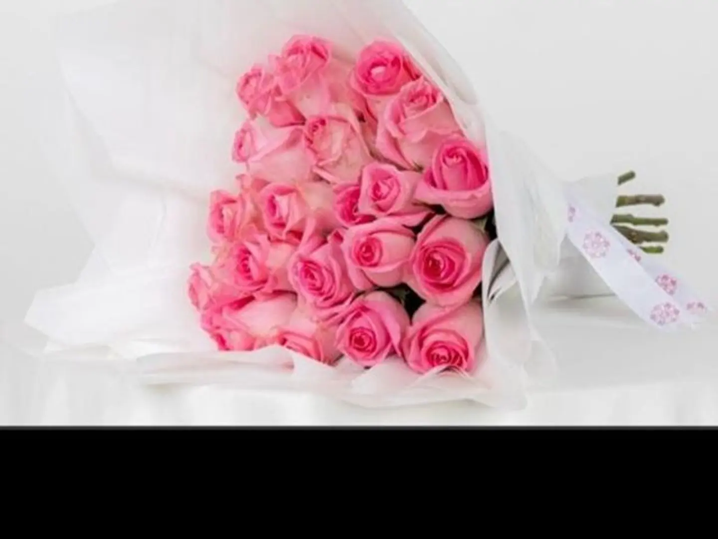 باقة جوري وردي