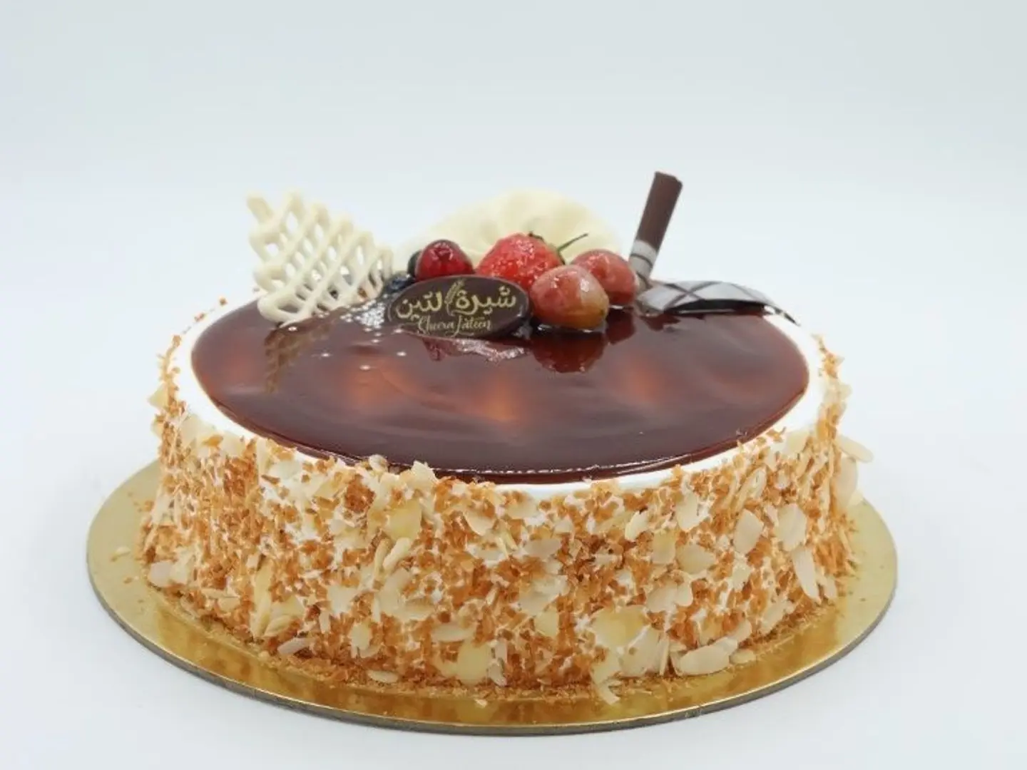 كعكة كراميل صغيرة