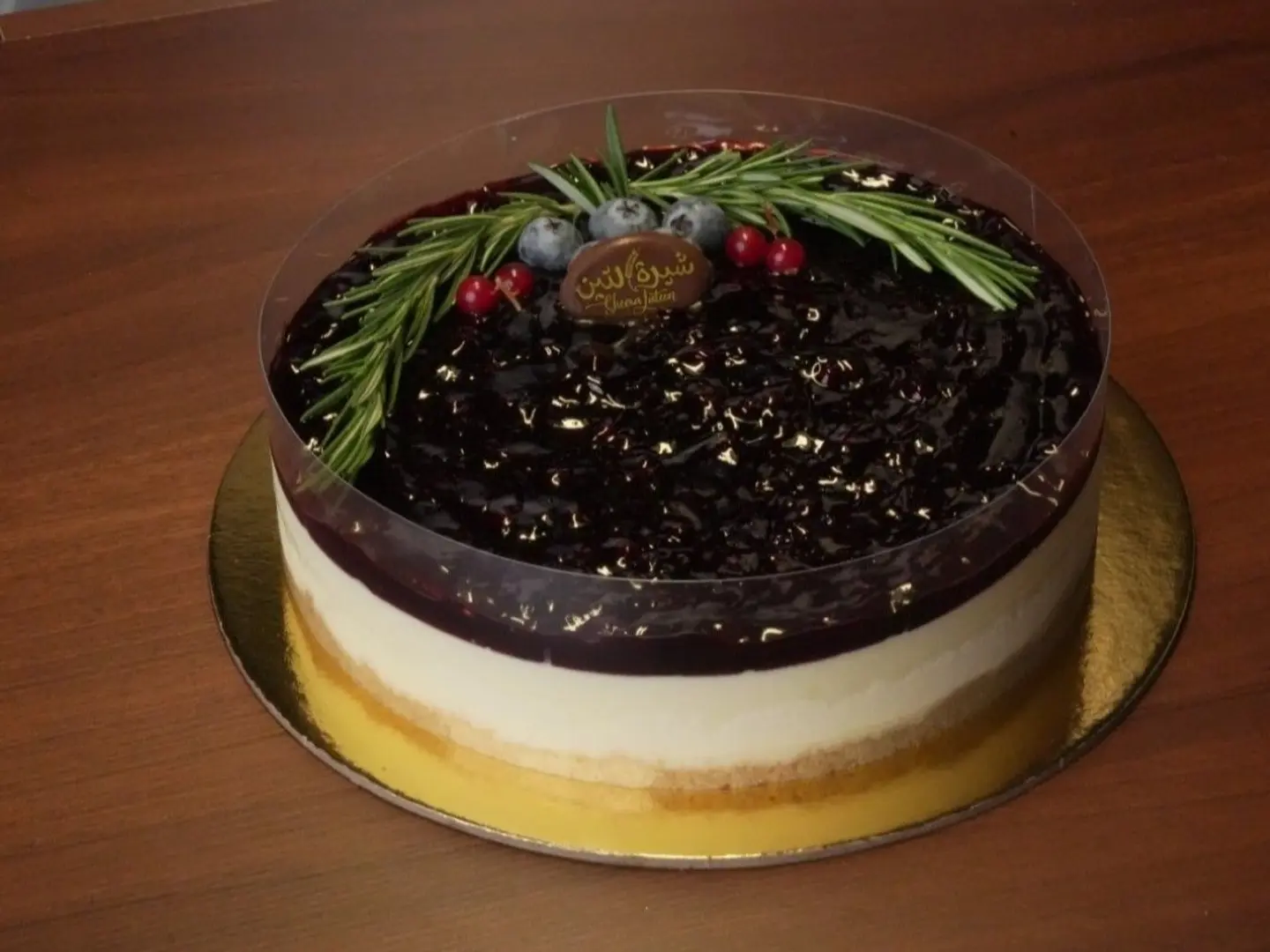 تشيز كيك بالتوت الأزرق