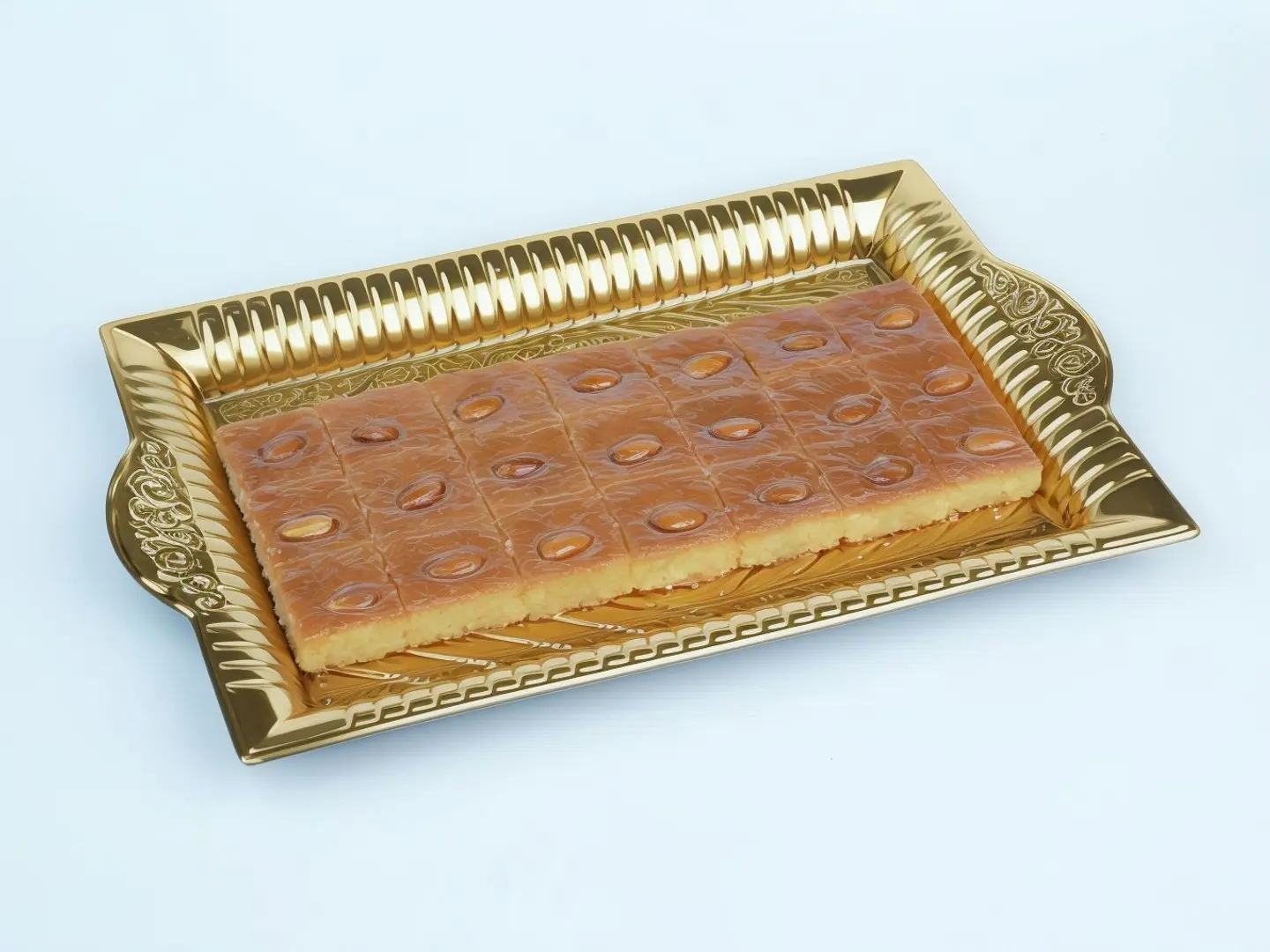 بسبوسة باللوز