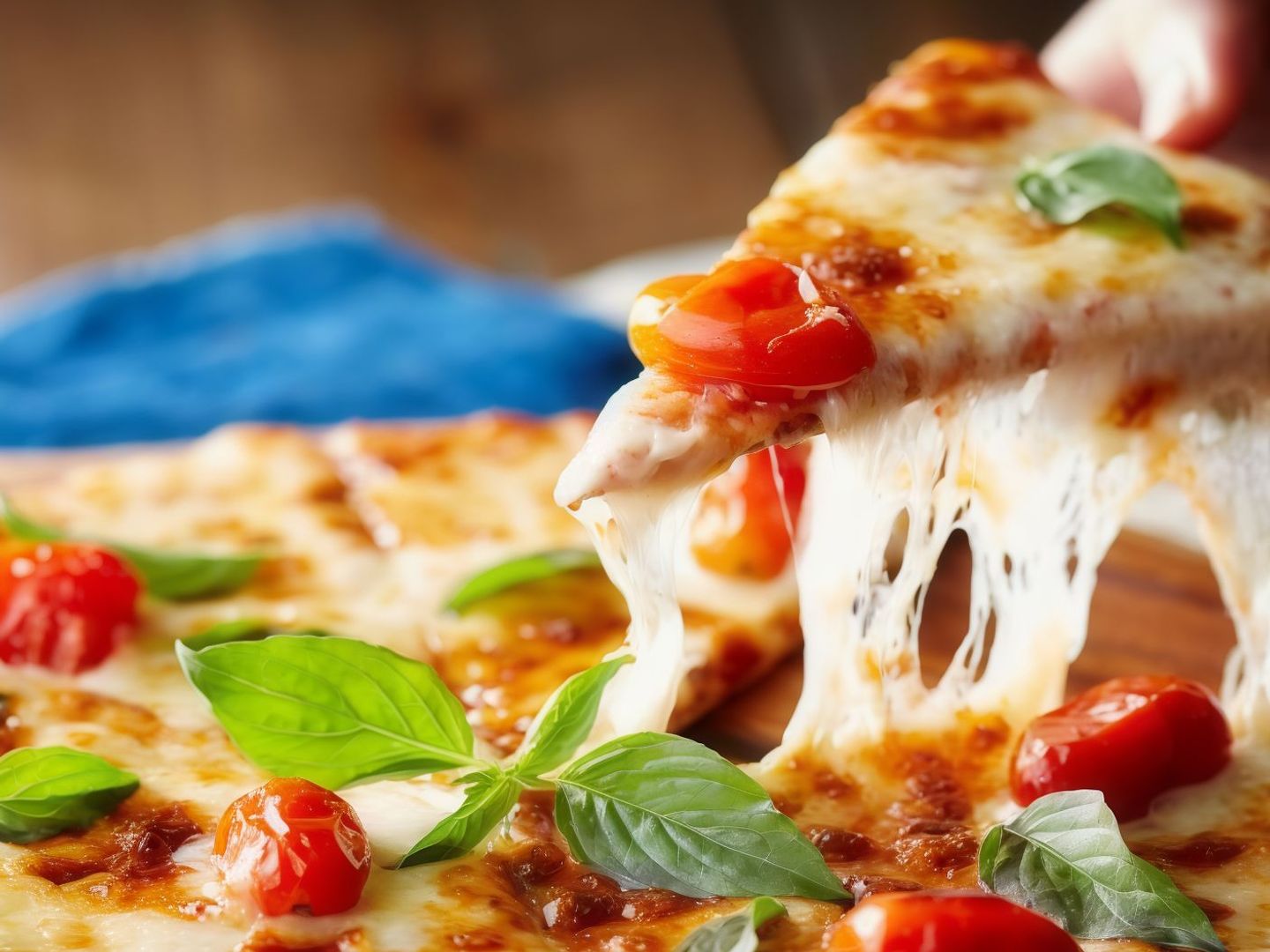 Large Margherita Pizza