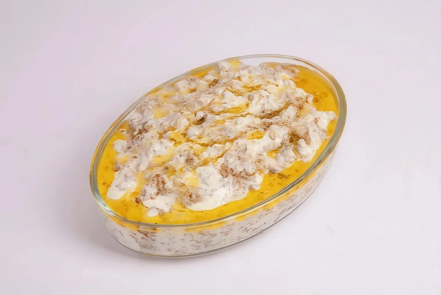معصوب قشطة بالسمن