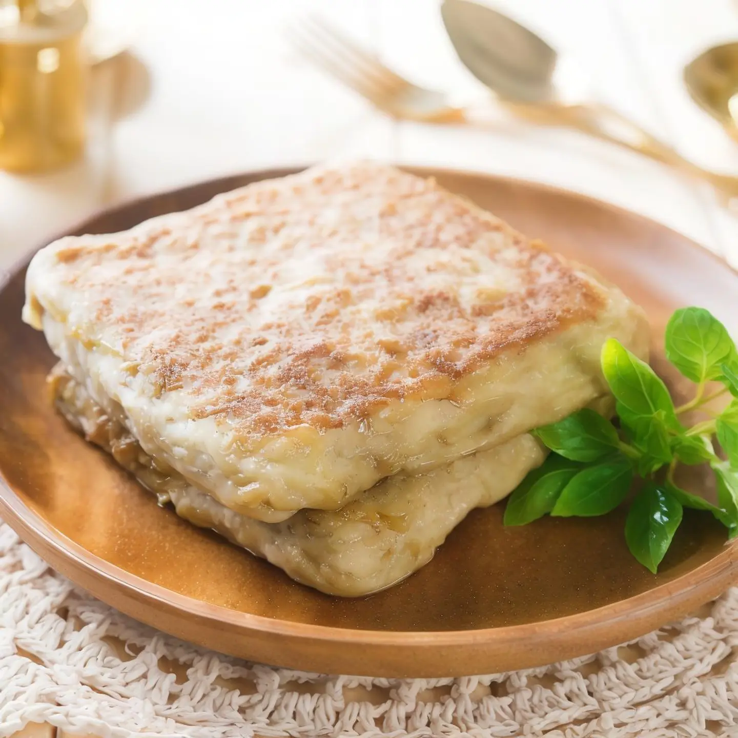 مطبق حلو جبنه مع الموز