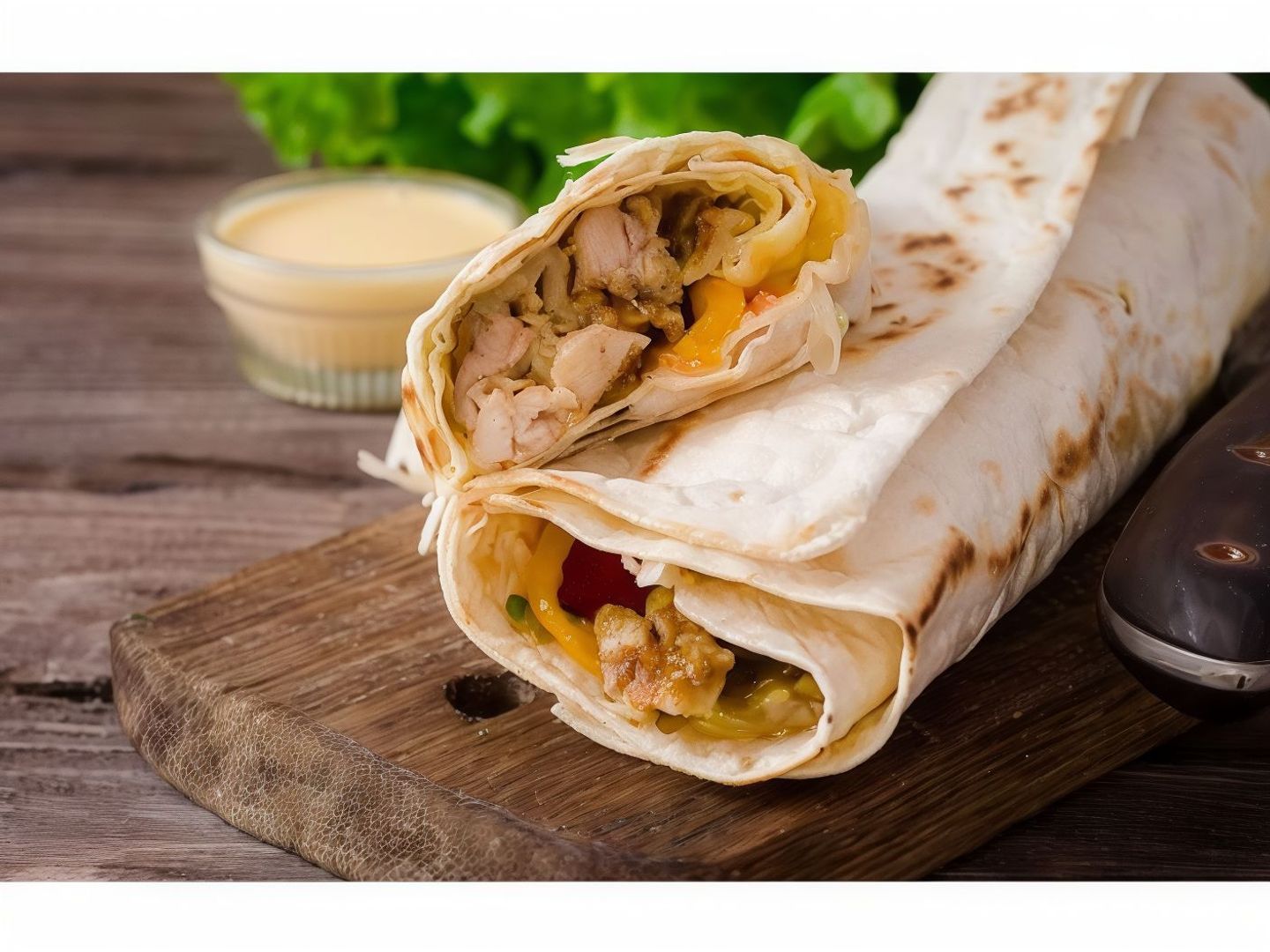 Small Shawarma With Cheese