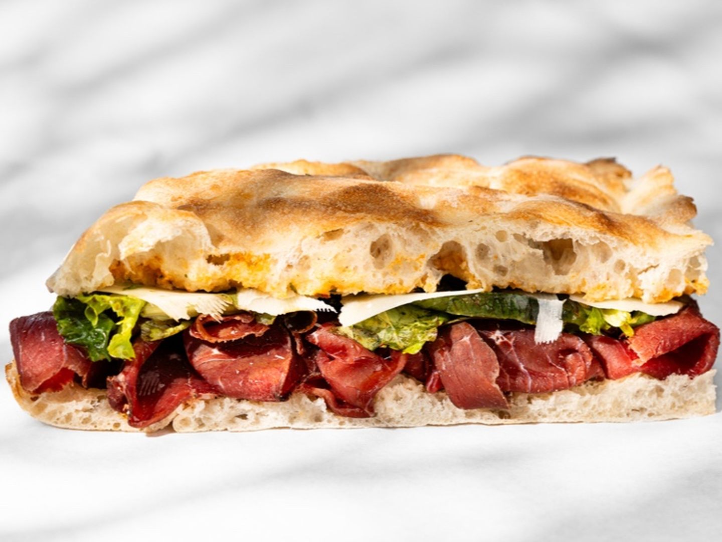 Italian Bresaola Sandwich