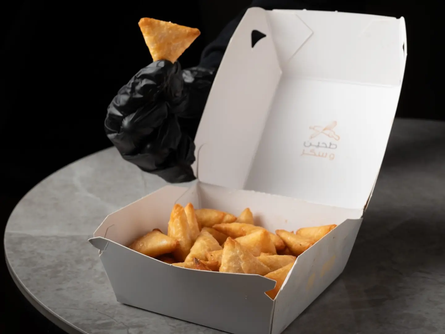 سمبوسة جبن مقلي