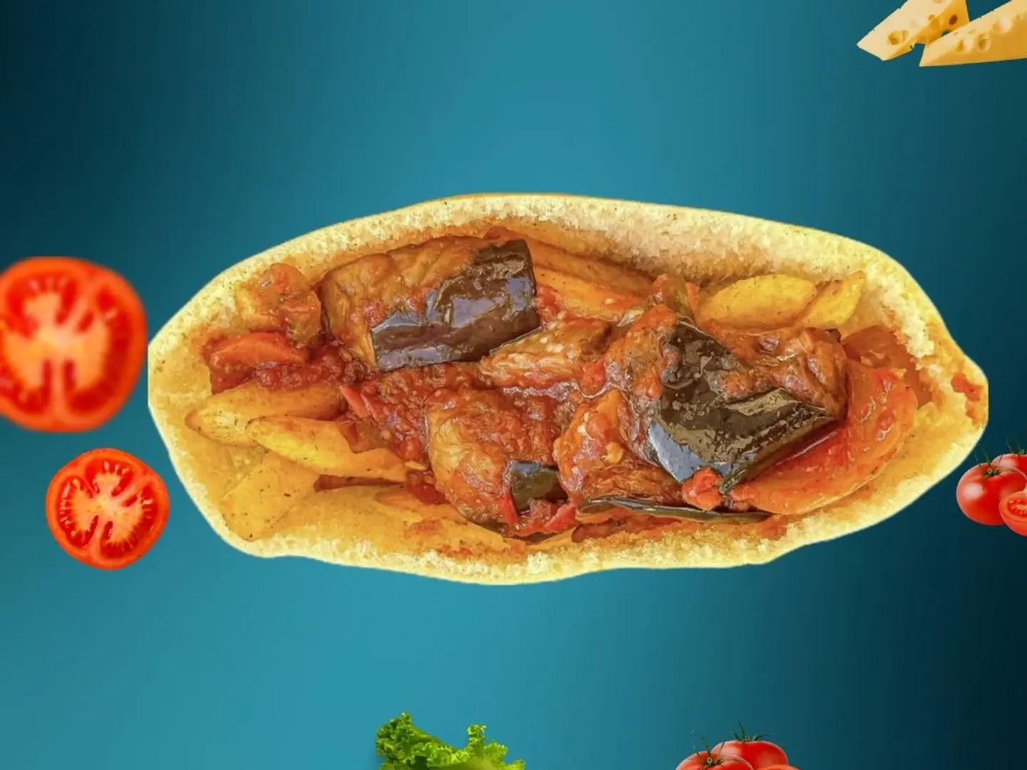 سندويتش مسقعة