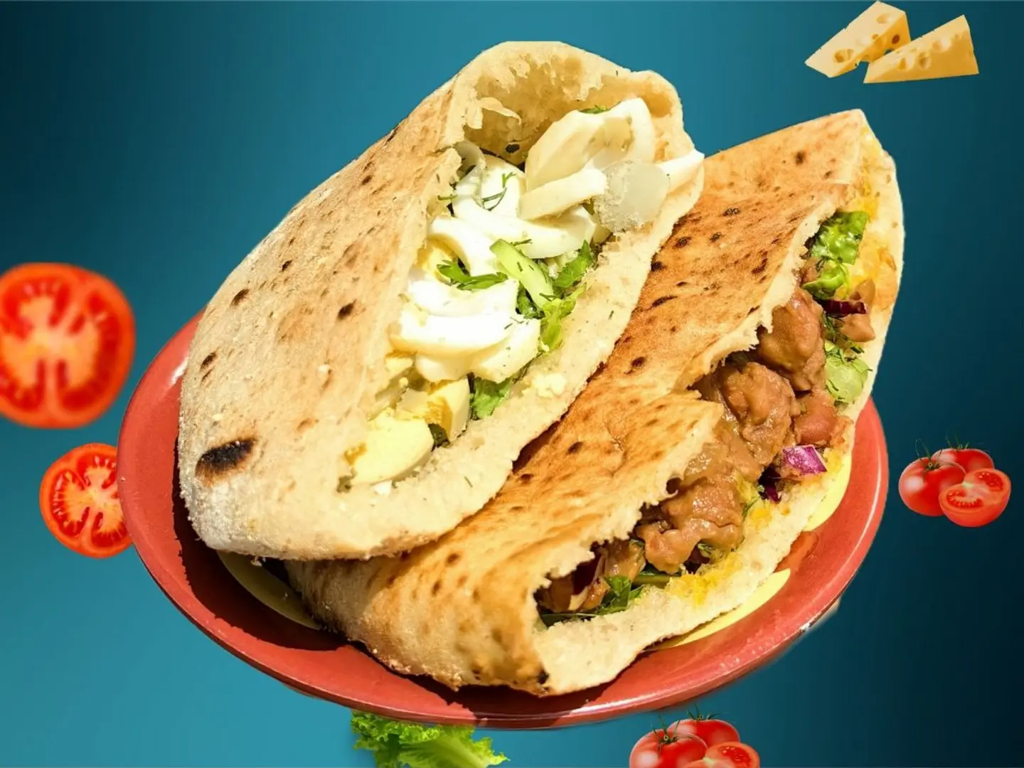 سندويتش شكشوكة