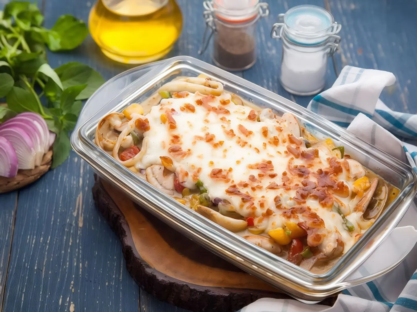طاجن سي فود وايت صوص