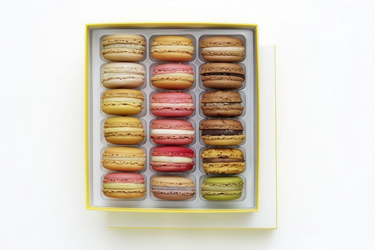Macaron Box   18 Pcs