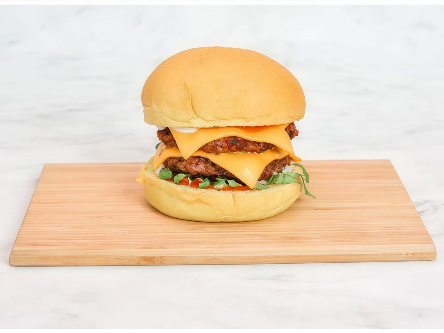 Beef Burger With Cheese
