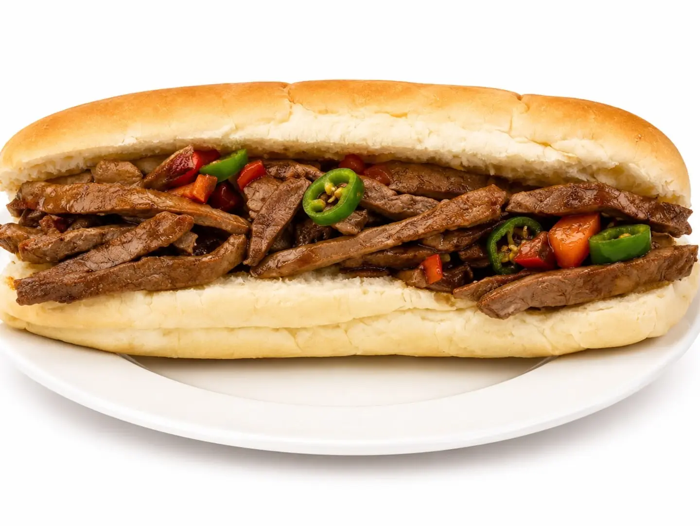 Fresh Liver Sandwich With Cheese