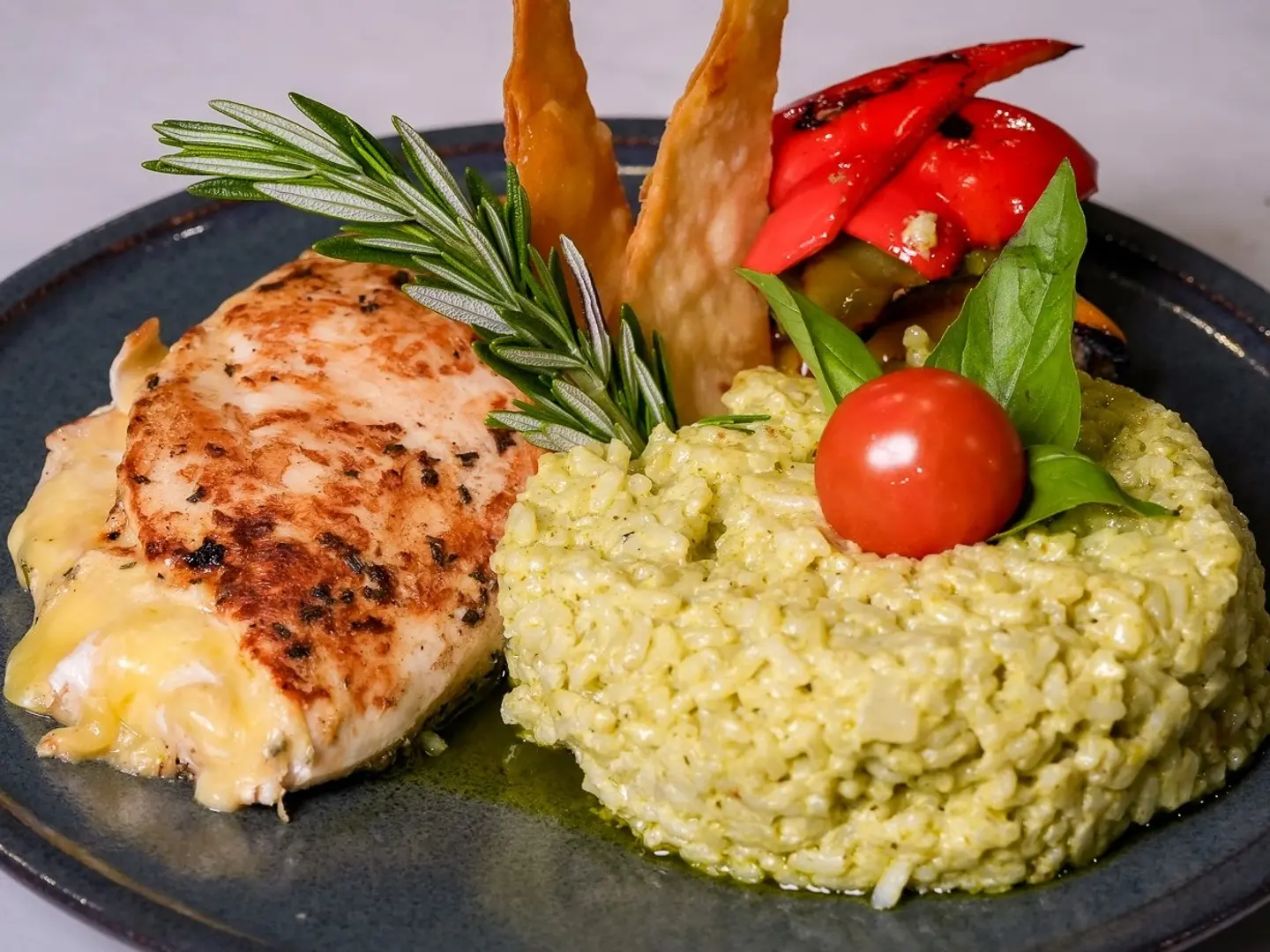 Grilled Stuffed Chicken