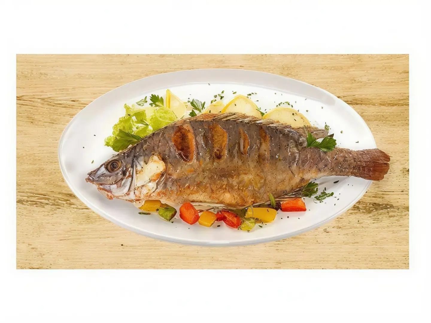 ميد مشوي على الصاج