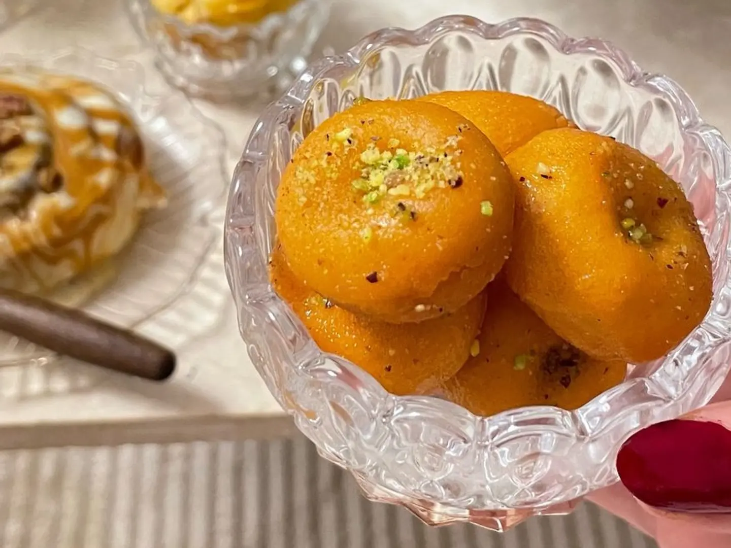 كرات السميد صغير