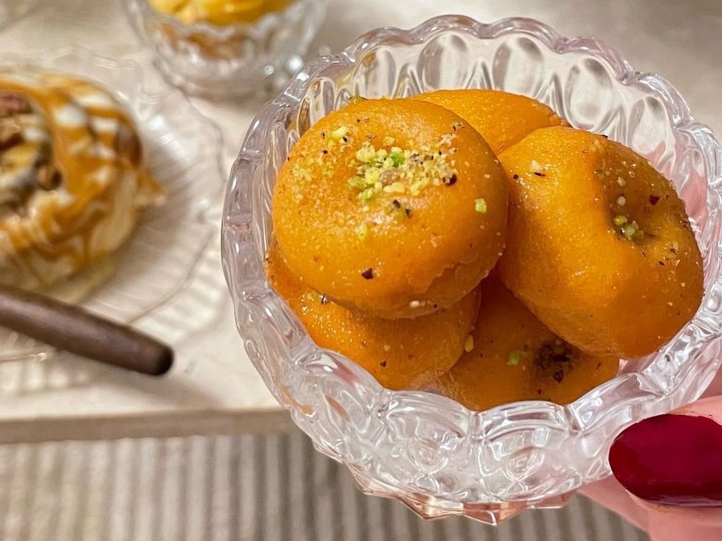 كرات السميد صغير
