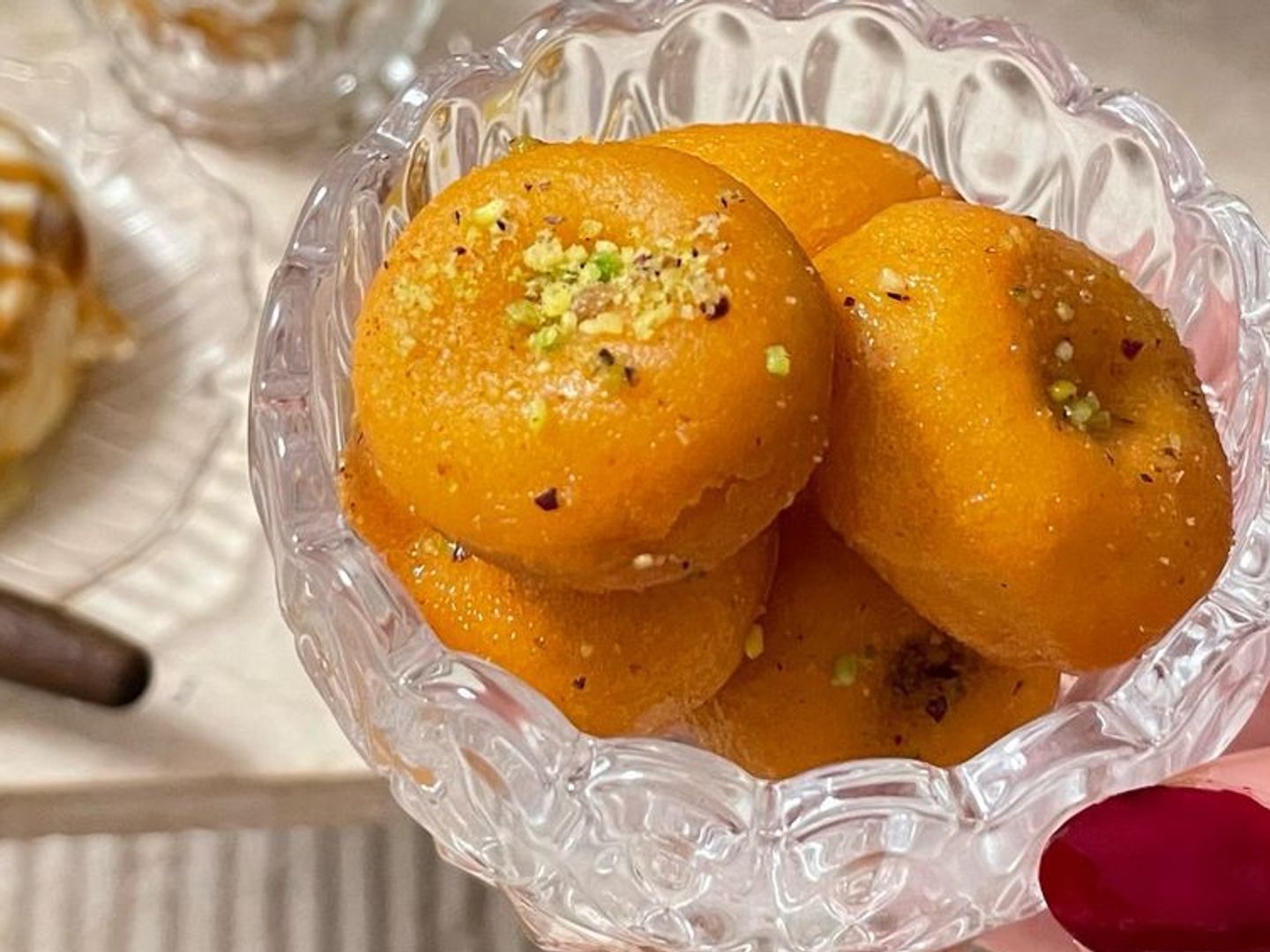 كرات السميد وسط