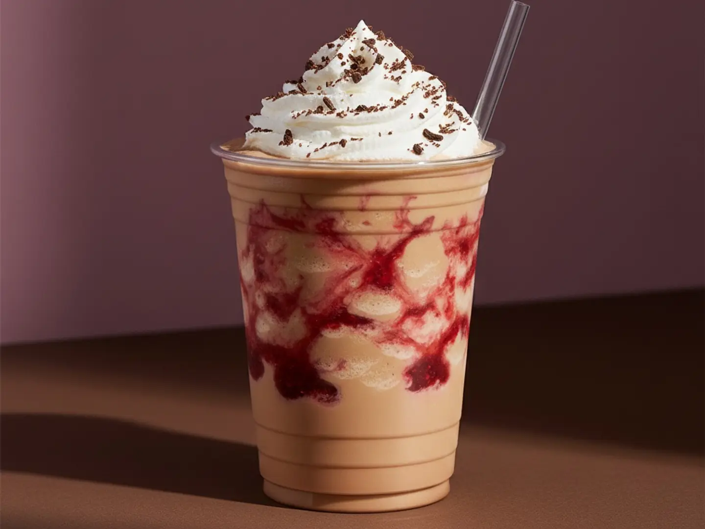 فرابيه موكا التوت الاحمر