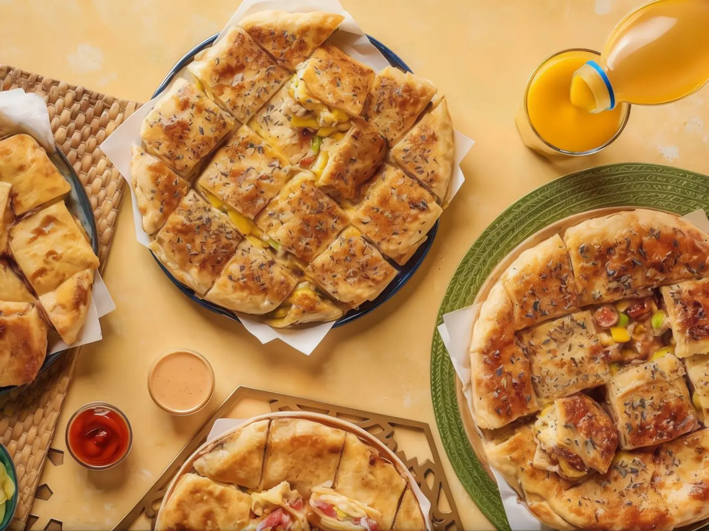 فطيرة دجاج مخصوص