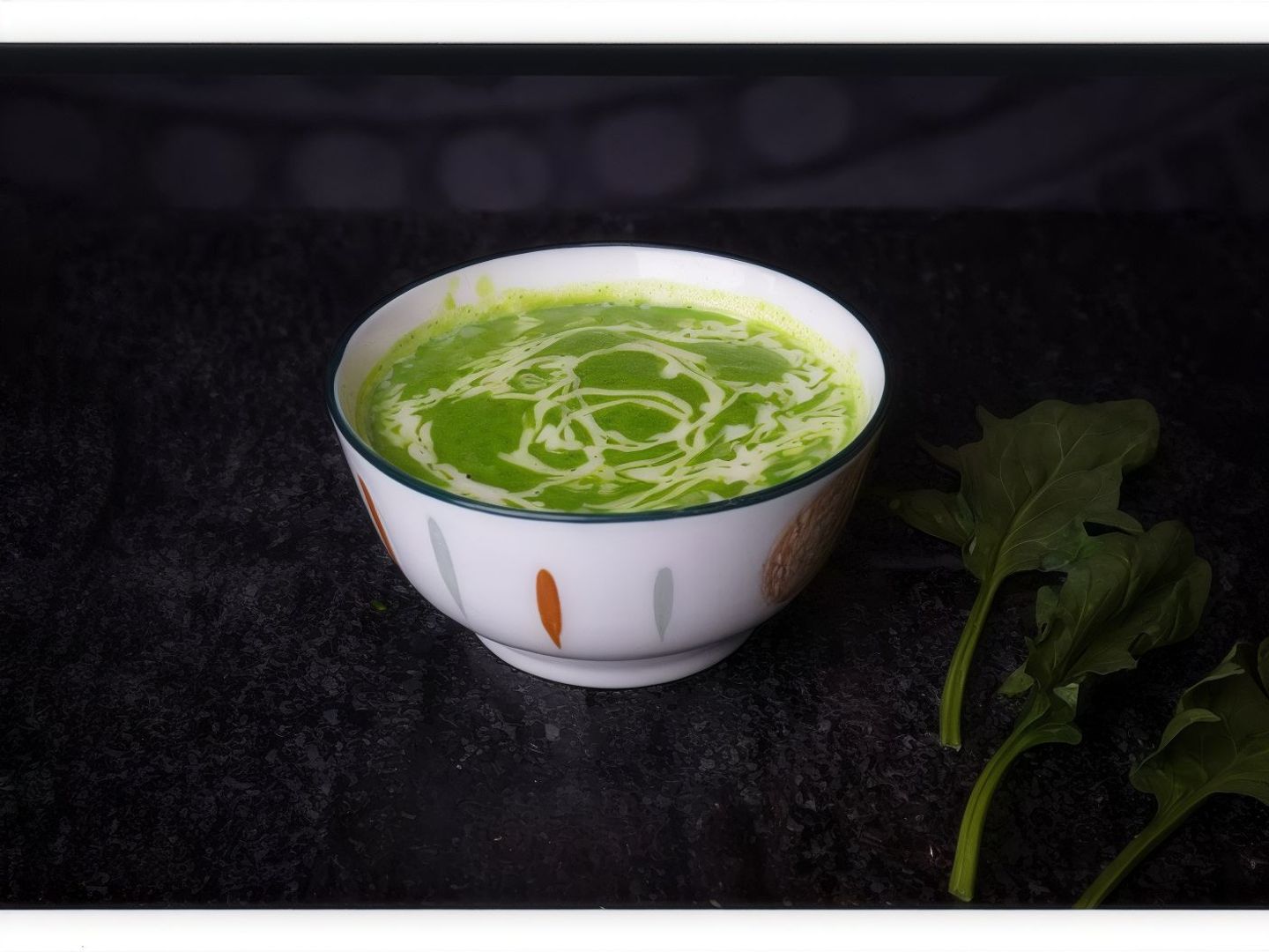 شوربة السبانخ